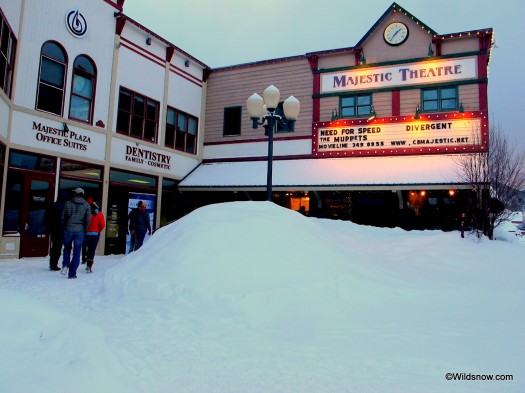 The evening concluded with a film from OR and Dynafit nestled in downtown Crested Butte in the Majestic Theater beside ski pornographers Matchstick Productions offices. The evening concluded with a film from OR and Dynafit nestled in downtown Crested Butte in the Majestic Theater beside ski pornographers Matchstick Productions offices.