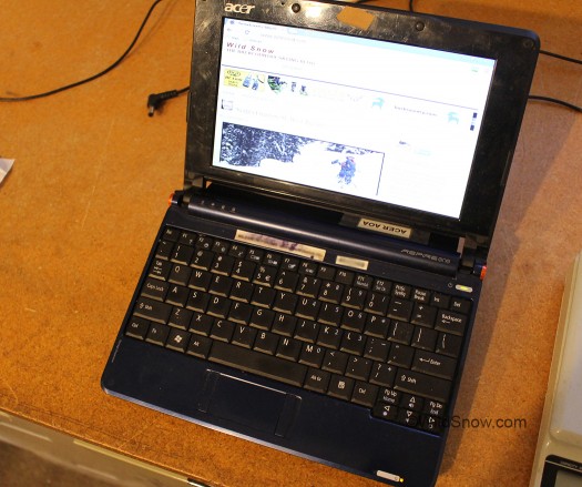 So, about those netbooks. Another amazingly useful computer we've run for years now is the Acer Aspire One model AOA, tiny 9 inch LCD. So, about those netbooks. Another amazingly useful computer we've run for years now is the Acer Aspire One model AOA, tiny 9 inch LCD.