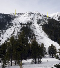 CAIC photo of Star Peak avalanche February 2014. CAIC photo of Star Peak avalanche February 2014.