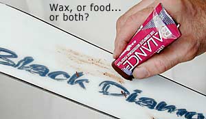 Candy wax. Candy wax.