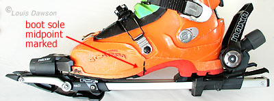 By now you should have your boot in your binding, looking something like this. By now you should have your boot in your binding, looking something like this.