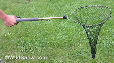 Trekking pole fish net mod. Trekking pole fish net mod.