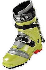 Scarpa F1 ski touring boot circa 2004 2005. Scarpa F1 ski touring boot circa 2004 2005.