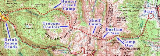 Large Trooper Traverse Map