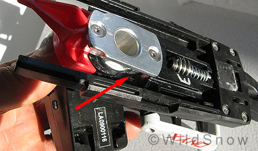 Onyx backcountry skiing binding.