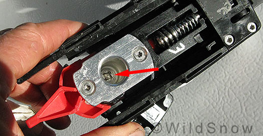 Onyx rear spindle, underside.