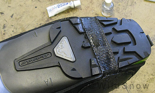 Boot Glove sole strap