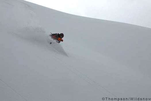 Colby samples the freshies.