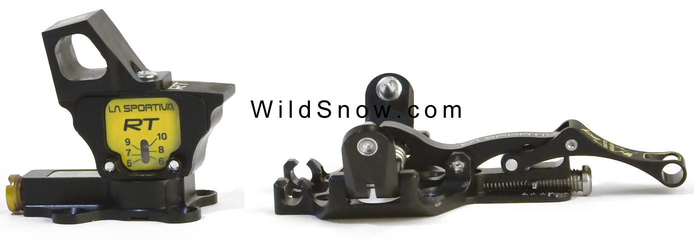 ATK RT backcountry skiing binding.