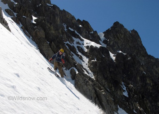 Ski mountaineering in the North Cascades