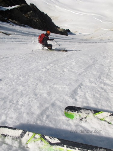 Ski mountaineering in the North Cascades