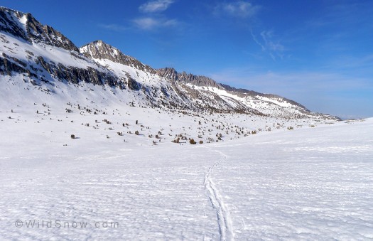 Muir Trail backcountry skiing.