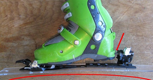   Dynafit backcountry skiing boots.