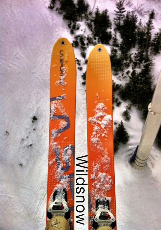 OR on snow demo 2012 LaSportiva Hang 5 & Marker OR on snow demo 2012 LaSportiva Hang 5 & Marker