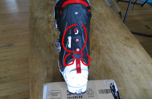 Scott Cosmos lean lock and shell reinforcements. Scott Cosmos lean lock and shell reinforcements.