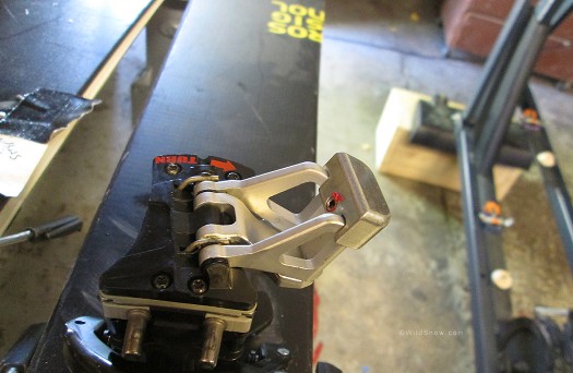 Final touch is to add climbing lift 'Nubbins' from B&D Ski Gear.
