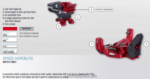 Speed Superlight.  Could this be the best ski touring binding ever made?