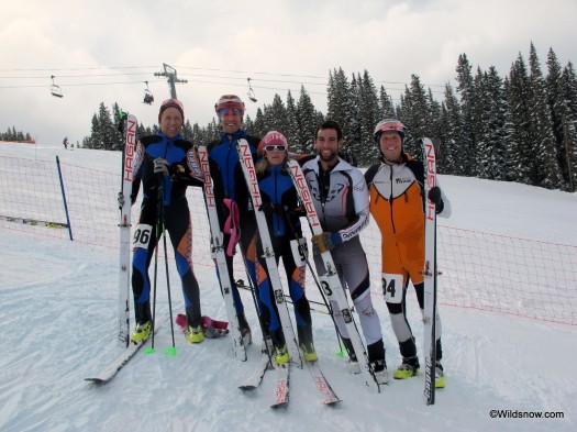 Michael Hagen and his Hagan skis crew showed a strong representation.