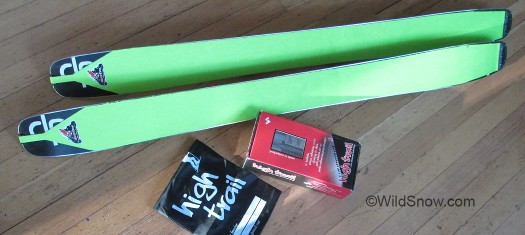 High Trail Evotec climbing skins cut for one of our DPS quiver arrows. High Trail Evotec climbing skins cut for one of our DPS quiver arrows.