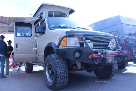 Auto inspiration. This guy's diesel Sportmobile was the most decked out I've ever seen.