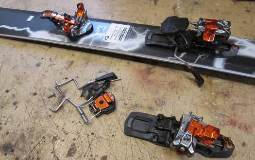 G3 ION complete on ski, and with brake removed. G3 Ion complete on ski, and with brake removed.