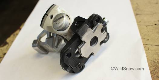 Looking underneath, Anti-Twist fits over the spindle base. Looking underneath, Anti-Twist fits over the spindle base.