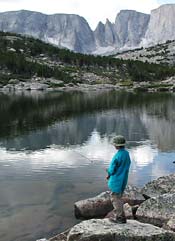 Can you imagine being eleven years old, and this is your first time fishing a Wind River lake, and you caught big cutthroat? Can you imagine being eleven years old, and this is your first time fishing a Wind River lake, and you caught big cutthroat?