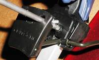 Final attachment, use the screw access holes or slots in actuator pad. Final attachment, use the screw access holes or slots in actuator pad.