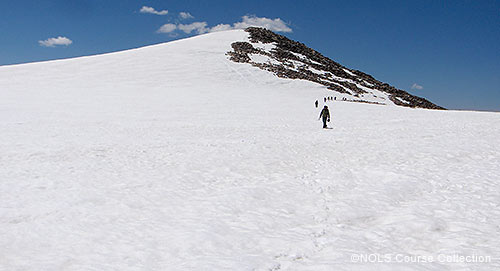 Glacier travel. Glacier travel.