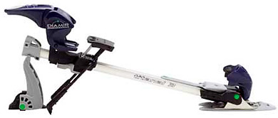 Fritschi Diamir binding with brake installed. Fritschi Diamir binding with brake installed.