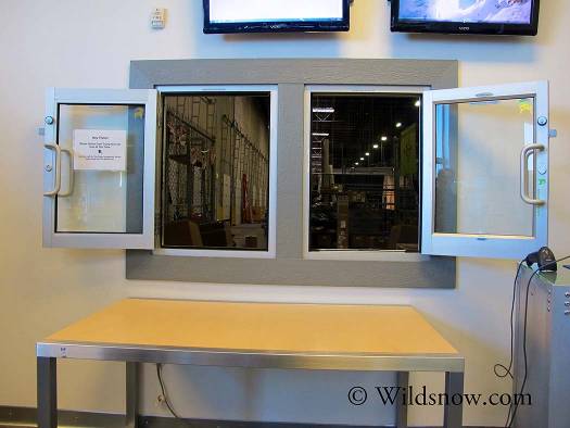 The retail store customer only gets a small look inside the belly of the beast