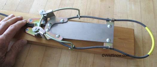 Version of Saas Fee with stabilizer plate, this version was actually produced by Ramer Equipment for a military contract on in the 198s, but is nearly identical to earlier versions. Version of Saas Fe with stabilizer plate, this version was actually produced by Ramer Equipment for a military contract on in the 198s, but is nearly identical to earlier versions.