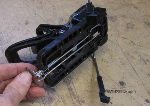 I really like the basic system of locking the brake up in touring mode. I really like the basic system of locking the brake up in touring mode.