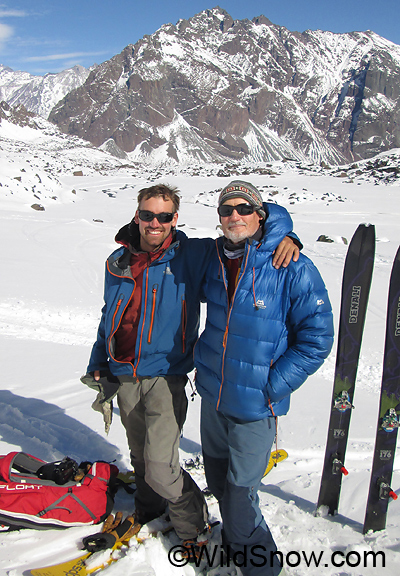 Son Louie and I. He's become quite the adventure traveler in a style that combines a reasonable approach to ski mountaineering along with a 'get it done' attitude. Son Louie and I. He's become quite the adventure traveler in a style that combines a reasonable approach to ski mountaineering along with a 'get it done' attitude.