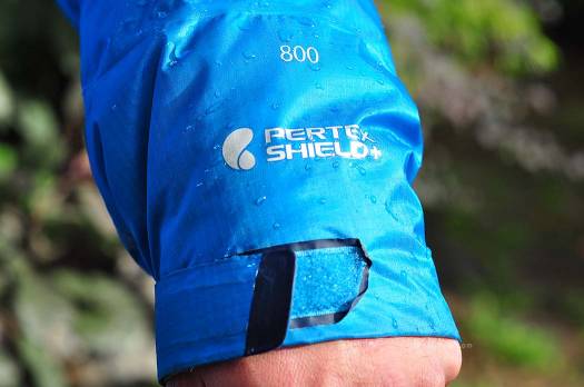 The Pertex Shield fabric seems to be an effective material. This is after only a few months of heavy use. The Pertex Shield fabric seems to be an effective material. This is after only a few months of heavy use.