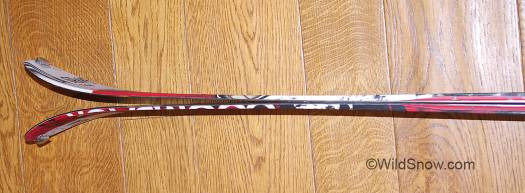 Coomback tip rocker profile. Coomback tip rocker profile.