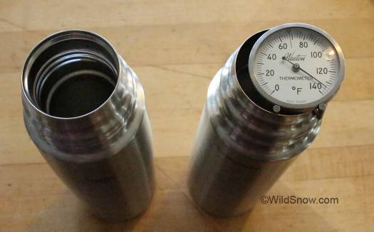 Heat comparo between Zojirushi and Thermos was interesting. Heat comparo between Zojirushi and Thermos was interesting.