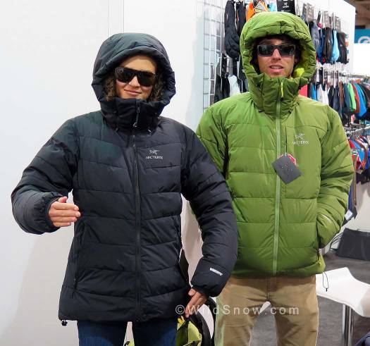 His and Hers Ceres Jacket -- super comfy down jacket with box wall construction (read: better insulating) and strategically placed 850 fill down and synthetic insulation. His and Hers Ceres Jacket -- super comfy down jacket with box wall construction (read: better insulating) and strategically placed 850 fill down and synthetic insulation.