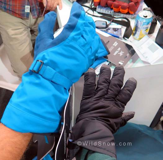 The new Atom Glove Liner and Beta Shell Glove is designed to layer like jackets and gives the user the choice to use them together or separate. The new Atom Glove Liner and Beta Shell Glove is designed to layer like jackets and gives the user the choice to use them together or separate.