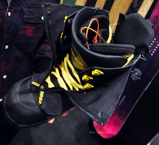 ThirtyTwo will be incorporating a built in gaiter to prevent frozen laces on long-multi day expeditions.
