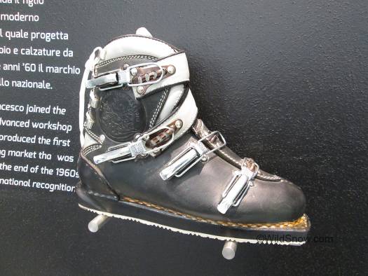 La Sportiva did make beautiful leather ski boots into the early 1960s. La Sportiva did make beautiful leather ski boots into the early 1960s.