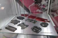  ATK booth at ISPO, where the metal work is so fine it is displayed in a jewel case.