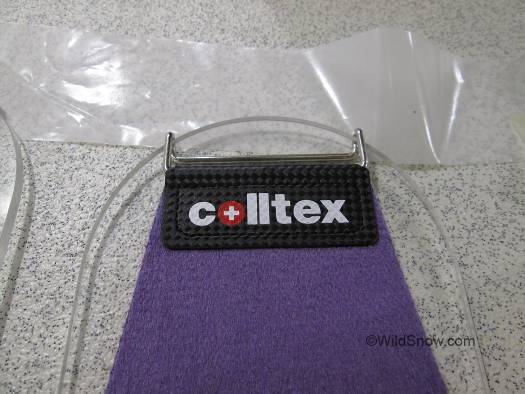 I've said this is the year of the climbing skins.  Truly, I'm seeing much more innovation in the "fur sector" then ever. Colltex has various glue versions as well as a super nice glue-renew film that you simply stick on your ski. No fuss, no ironing, no cleaning of old glue.