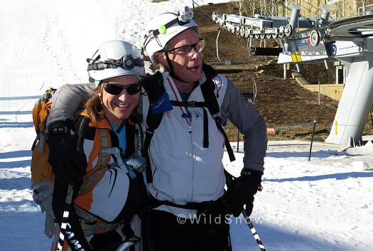 Team Pirc-Hadley, 8:50. Allen Hadley is the only person to have finished all 18 Grand Traverses. He said this one ranks in the top 5. Team Pirc-Hadley, 8:50. Allen Hadley is the only person to have finished all 18 Grand Traverses. He said this one ranks in the top 5.