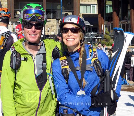 They've skied all of Colorado's 14ers. 100 mile foot races are their summer fun. The Grand Traverse is another day in the mountains for Ted and Christie Mahon. To finish under 10 hours was their goal and they did it, 9:49.