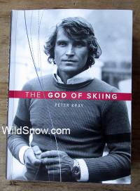 'God of Skiing' cover uses a portrait of pioneer ski mountaineer Fritz Stammberger.