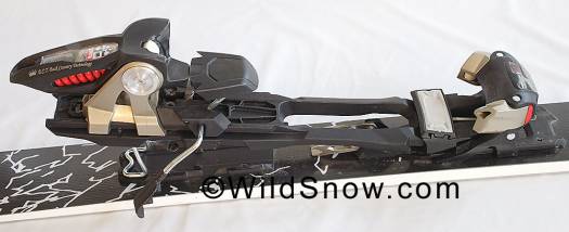 Marker Duke backcountry and freeride ski binding. Marker Duke backcountry and freeride ski binding.