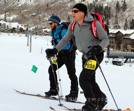 Splitboard team Matt Minich, Ben Skinger (11:44). Splitboard team Matt Minich, Ben Skinger (11:44).