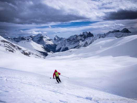 We didn’t do a ton of down skiing on this particular objective. But when we did, at least it was wind affected and/or sloppy. We didn’t do a ton of down skiing on this particular objective. But when we did, at least it was wind affected and/or sloppy.
