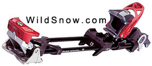 Silvretta Pure backcountry skiing binding. Silvretta Pure backcountry skiing binding.